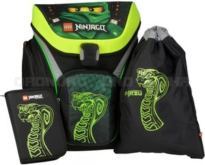 Iskolatáska szett Ninjago LEGO Easy 3 részes