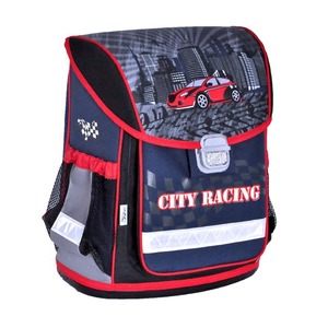 Iskolatáska ReyBag City Racing garancia 2 év, mosható, súlya: 850 gr.