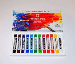 Porkr&eacute;ta 12 db, KOH-I-NOOR 8512/12 Toison, 12 k&uuml;l&ouml;nb&ouml;ző sz&iacute;n