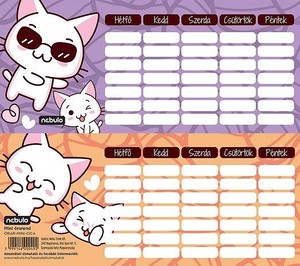 &Oacute;rarend, NEBULO, mini, Cic&aacute;s