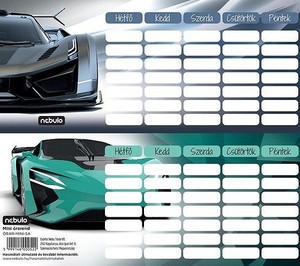 &Oacute;rarend, NEBULO, mini, Sportaut&oacute;