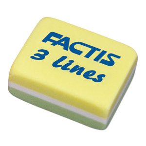 Radír FACTIS CPF3, neon 