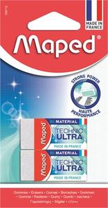 Radír MAPED Technic Ultra mini papírtokkal, 2 db, prémium minőségű,
