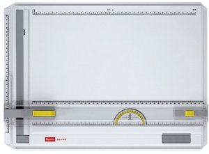 Rajztábla A3, ROTRING Profil, teljesen felszerelt, párhuzamvonalzóval