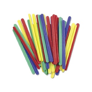 Számolópálca, GRS, műanyag, 40 db, színes