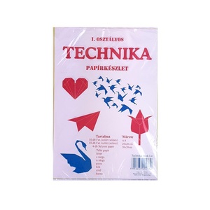 Technika csomag I.osztályos, GRS, 20 db-os papírkészlet