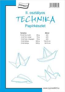 Technika csomag II.osztályos, GRS, 20 db-os papírkészlet