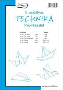 Technika csomag II.o., GRS, 20 db-os papírkészlet