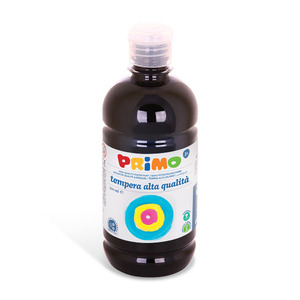 Tempera 500 ml, PRIMO 800, fekete