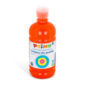 Tempera 500 ml, PRIMO 250, narancs