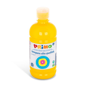 Tempera 500 ml, PRIMO 201, sárga