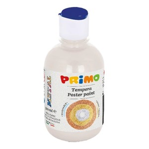 Tempera 300 ml, PRIMO 233TM, metál fehér