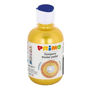 Tempera 300 ml, PRIMO 233TM, metál sárga