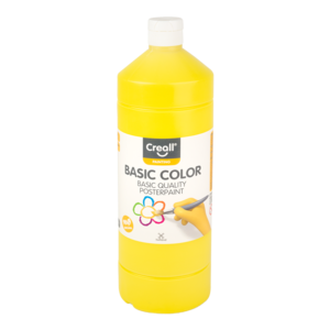 Tempera 500 ml, CREALL Basic, s&aacute;rga