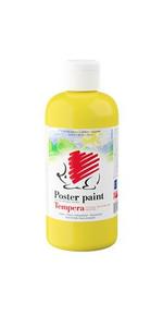 Tempera 500 ml, ICO Süni, citromsárga