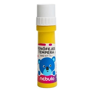 Tempera 6x45 ml, NEBULO, kenőfejes, 6 különböző szín
