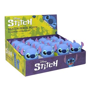 Tolltartó, COLORINO Stitch, szilikon, bővíthető, kék