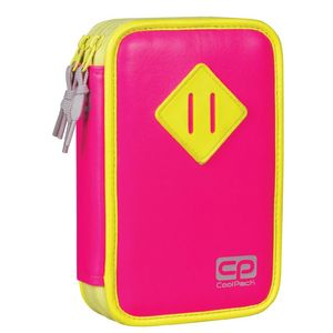 Tolltartó COOL PACK Jumber, töltött, 2 emeletes, Neon Rózsa