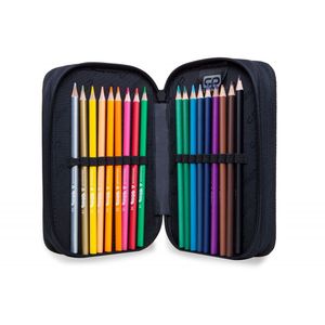 Tolltartó COOL PACK Jumber 3, töltött, 3 emeletes, Football Blue