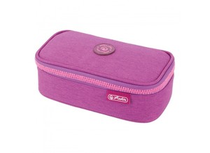 Tolltartó szögletes, 1 klapnis HERLITZ beatBox ABC, lila