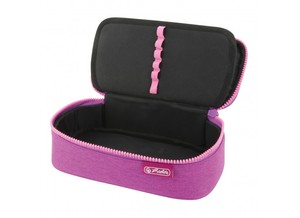 Tolltartó szögletes, 1 klapnis HERLITZ beatBox ABC, lila