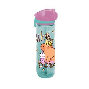 Kulacs 600 ml, LIZZYSULI Lollipop Capybara, műanyag