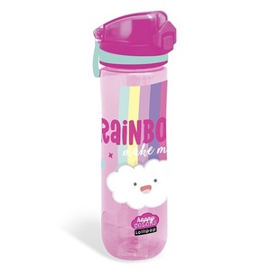 Kulacs 600 ml, LIZZYSULI Lollipop Rainbow, műanyag