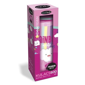 Kulacs 600 ml, LIZZYSULI Lollipop Rainbow, műanyag