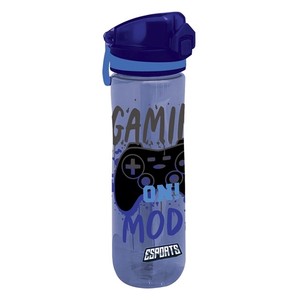 Kulacs 600 ml, LIZZYSULI Esport Gamer On Duty, műanyag,