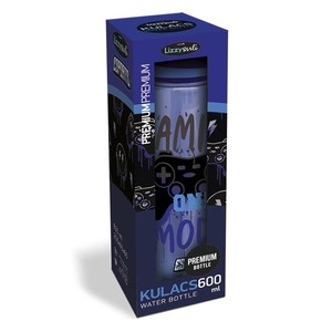 Kulacs 600 ml, LIZZYSULI Esport Gamer On Duty, műanyag,