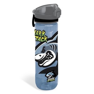 Kulacs 600 ml, LIZZYSULI Shark Attack, műanyag,