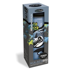 Kulacs 600 ml, LIZZYSULI Shark Attack, műanyag,