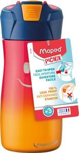 Kulacs 430 ml, MAPED Picnik Concept Kids, rozsdamentes acél, pink