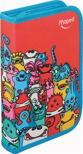 Tolltartó MAPED Monster, töltött, klapnis, 207 x 142 x 40 mm.