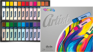 Porpasztell kréta készlet 24 db-os, COLORINO Artist Fine Arts,