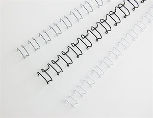 F&eacute;mspir&aacute;l 12 mm, 2:1, GBC, 21 gyűrűs, 100 lap, 100 db-os, fekete