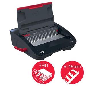Spir&aacute;loz&oacute;g&eacute;p GBC CombBind CB25E, elektromos, 390 lap