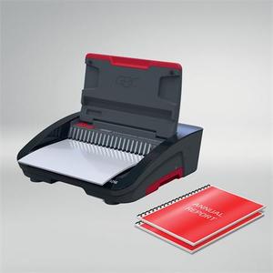 Spir&aacute;loz&oacute;g&eacute;p GBC CombBind CB25E, elektromos, 390 lap
