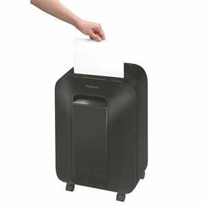 Iratmegsemmisítő FELLOWES Powershred LX201, mikrokonfetti, fekete