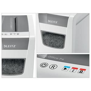 Iratmegsemmisítő LEITZ IQ Slim Home Office, 10 lap, konfetti