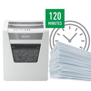 Iratmegsemmisítő LEITZ IQ Office P5, 10 lap, mikrokonfetti