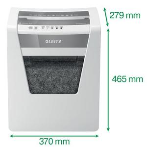 Iratmegsemmisítő LEITZ IQ Office P4 , 15 lap, konfetti