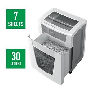 Iratmegsemmisítő LEITZ IQ Office Pro P5+ , 5 lap, mikrokonfetti