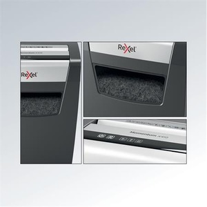 Iratmegsemmis&iacute;tő REXEL Momentum X410, konfetti, 10 lap