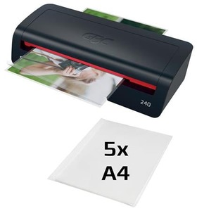 Lamin&aacute;l&oacute;g&eacute;p A4, GBC 240 Home Office, 75-125 mikron