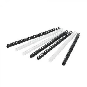 Spir&aacute;l 6 mm, műanyag, GRS, 100 db, feh&eacute;r