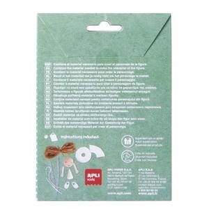 Bábukészítő készlet, APLI Kids Craft Kit, balerina