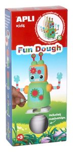 Gyurma sétáló robot APLI 13984 Fun Dough narancssárga-zöld