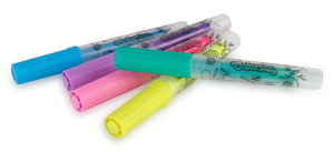 Ablakfesték készlet 5 db-os, COLORINO Creative, 5 pasztell szín