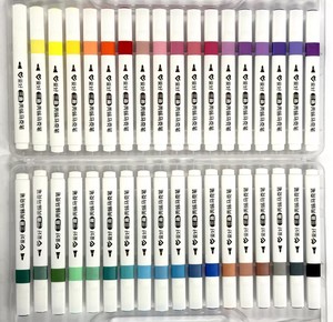 Dekormarker k&eacute;szlet 36 db-os, PM5670-36, kerek hegyű akrilfilc